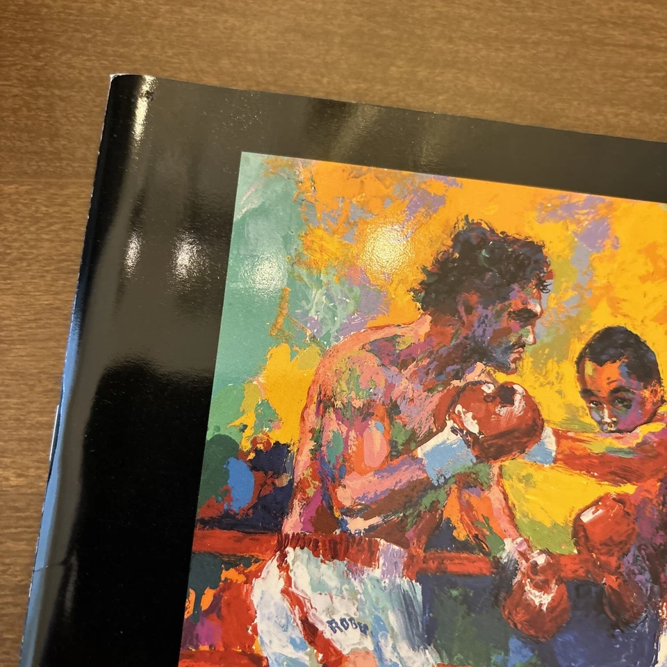 ROBERTO DURAN vs SUGAR RAY LEONARD III Boxing Program 1989 Fight Boxers Sports  - Image 2 of 4