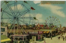 Ferris Wheels on The Magnificent Boardwalk Daytona Beach Florida