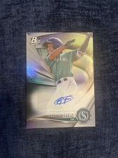 2022 Bowman Platinum George Feliz RC Auto Mariners Top-77