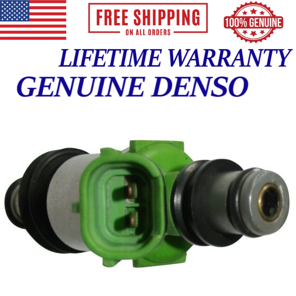 全新原始设备制造商电装 X4 燃油喷射器 适用于 1999 - 2000 年丰田 Solara SE Coupe 2 门 I4 — 第 3/3 张图片