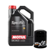 5L Motul SPECIFIC 948B 5W20 Wix XP Filter Motor Oil Change Kit API SN