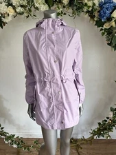JOULES Brookside Packable Raincoat Size 6 10 12 14 16 18 Lilac Waterproof NEW