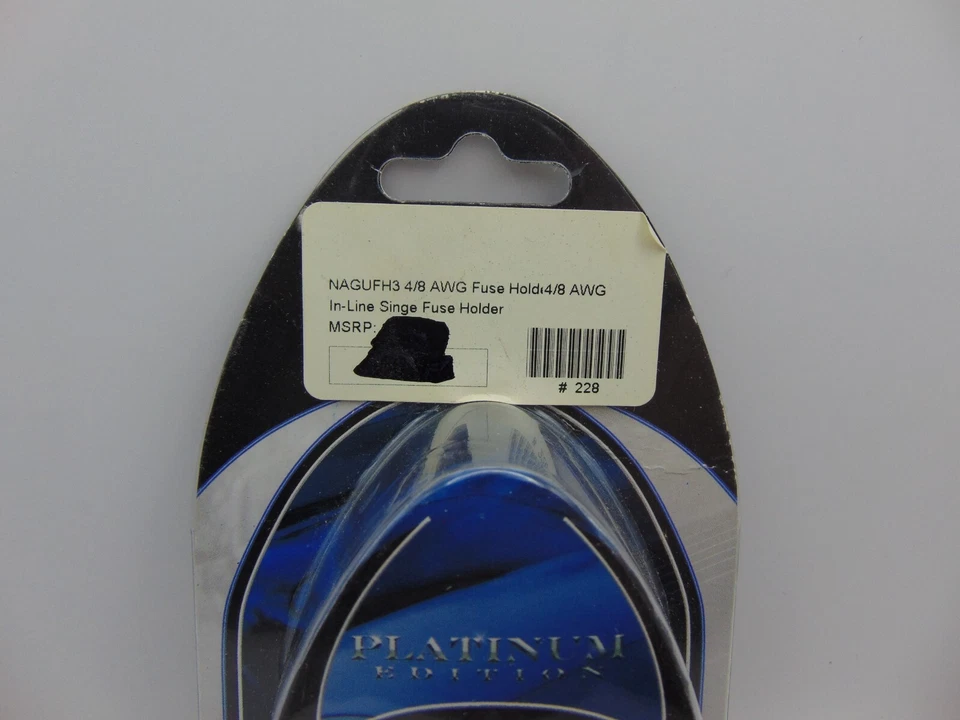 DB Link Car Audio In Line AGU Single Fuse Holder 4/8 AWG Old School - Image 3 of 4