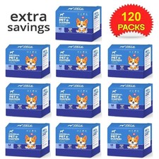120 ct Waist Disposable Dog Diapers Male Wraps Belly Bands Pet Soft Cat Diaper M