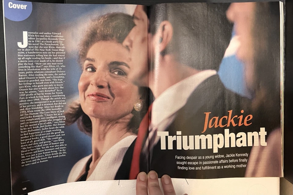 People Magazine - Jackie Kennedy Secret Romances - October 12 1998 - BOOK BONUS - Image 2 of 2