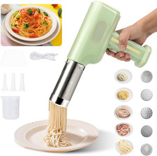 Macchina per Pasta Elettrica, Pressa per Pasta Portatile Con Batteria Da 2600 Ma