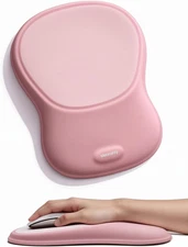 Mouse Pad with Wrist Rest, Ergonomic Mouse Wrist Support, Desk Mouse Mat Compute