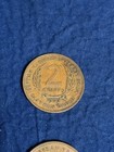 1960 And 1964 British Caribbean Territories Eastern Group 2 Cent Coins Bronze! — photo 3