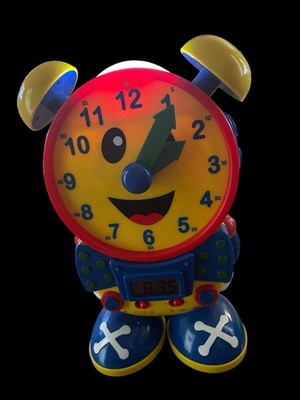 The Learning Journey Telly The Teaching Time Clock Primary Colors Tested Works