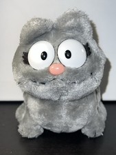 Vintage Dakin Garfield NERMAL Gray Cat 7" Plush 1978, 1983 Stuffed