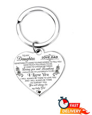 Inspirational Birthday Keychain Gift Encouragement Keepsake for Son Daughter