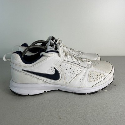 Nike T-Lite XI White Trainers  Mens US 9 UK 8 EUR 42.5 Gym Retro 616544-101