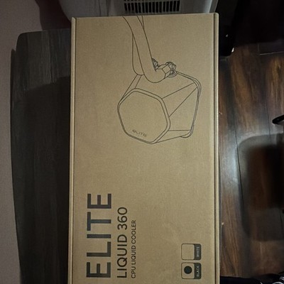 Elite LIQUID 360 Liquid CPU Cooler Black White MPN LIQUID 360 Efficient Cooling