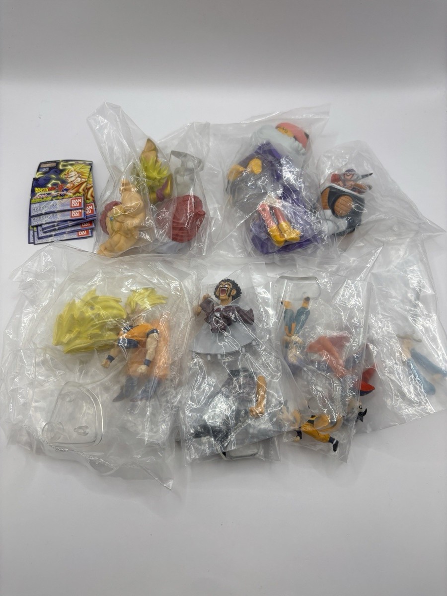 2005 HG 07 Vintage Dragon Ball Z Unopened Set of 7 Gashapon Bandai