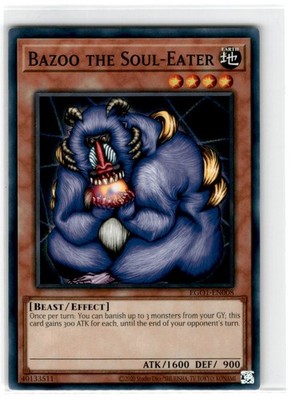 Yu-Gi-Oh! Bazoo The Soul-Eater Unlimited EGO1-EN008 Lightly Played Common