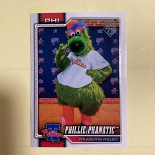 Phillie Phanatic Mascot Philadelphia Phillies 2026 Topps Celebration #M-19