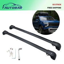 Roof Rail Rack Cross Bar For 2021-2023 2024 2025 Chevy Tahoe Suburban Yukon GMC