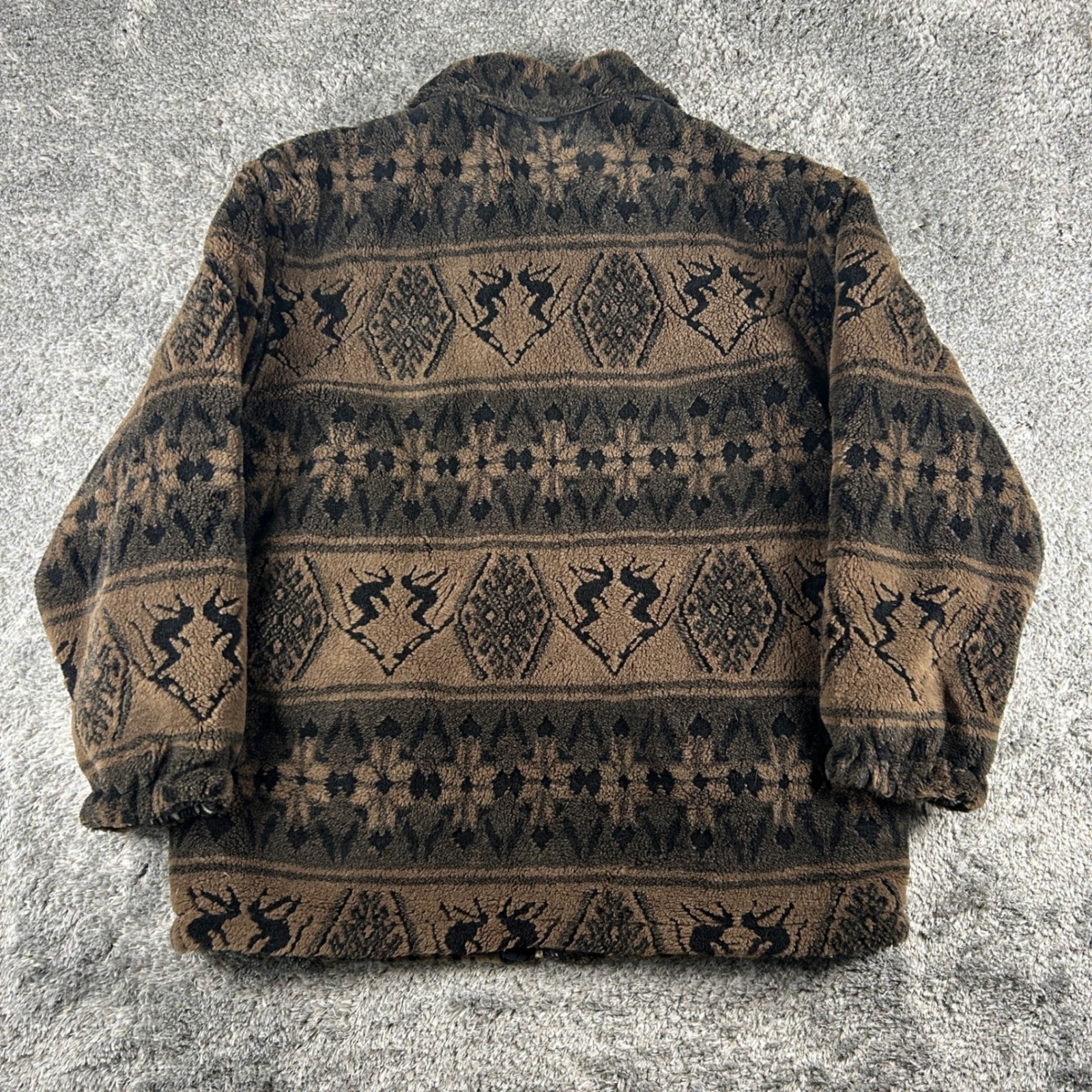 Vintage Basic Editions Reversible Jacket Mens L B… - image 8