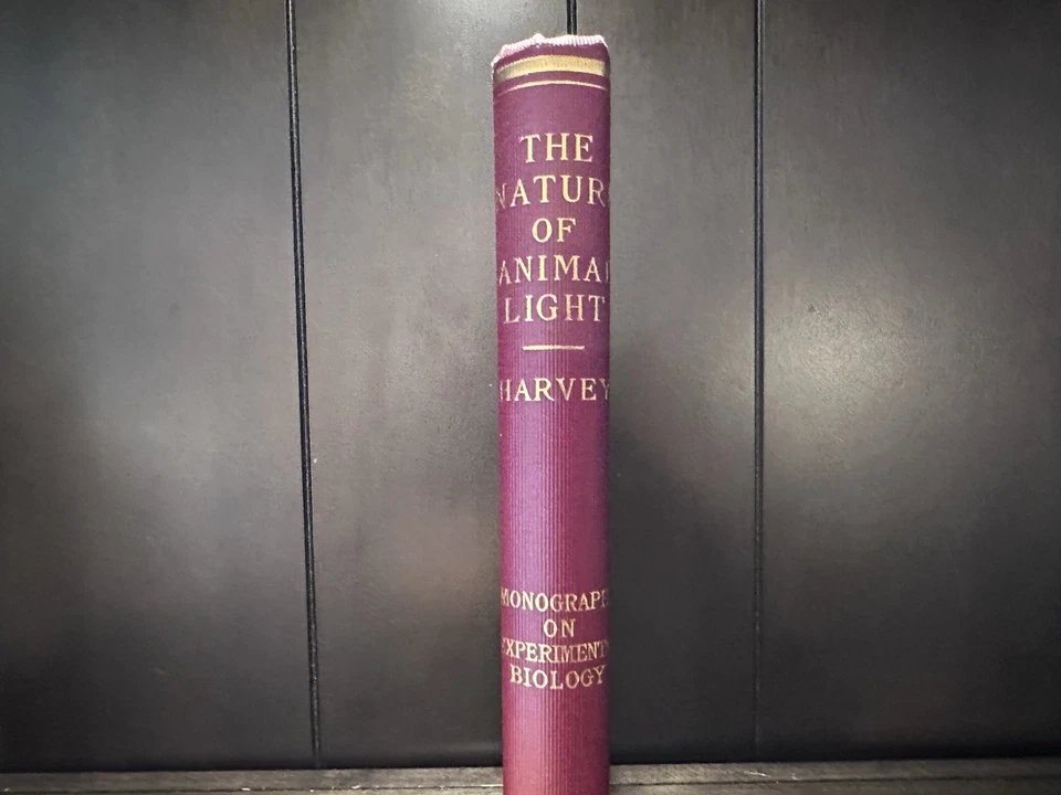 1920 The Nature Of Animal Light E. Newton Harvey Illustrated 1st Edition Book - Imagem 2 de 4