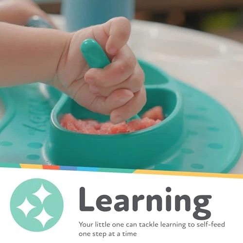 Nuby Baby's First Spoons Multicolor Set Easy Grip 6 Months Self Feeding - Image 4 of 4