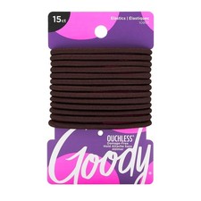 Ouchless Hair Elastics   No Pull, No Breakage, Tangle-Free Hold for Thick, Curly
