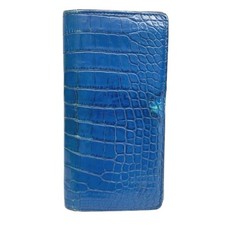 LOUIS VUITTON Brazza Portefeuille Bifold Wallet Exotic leather Free shipping...