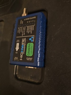 Veracity VHW-HWPS-C Highwire PowerStar Ethernet and Poe Over Coax Camera Unit