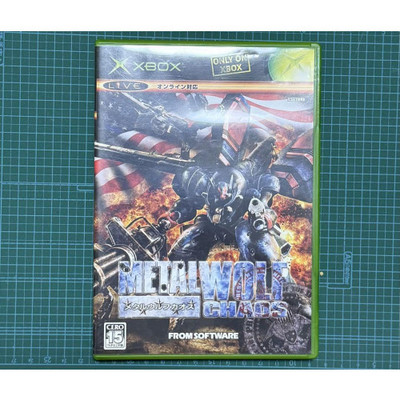 L WOLF CHAOS【中古美品・xbox北米版】 Metal Wolf Chaos Xbox Japan Import Complete Edition Japan