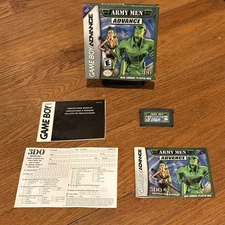 2001 ARMY MEN ADVANCE GAMEBOY ADVANCE CIB GBA GAME COMPLETE & TESTED