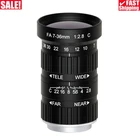 Wide Aperture Industrial Camera Vari-focal Lens Manual Zooming Lens with C-Mount