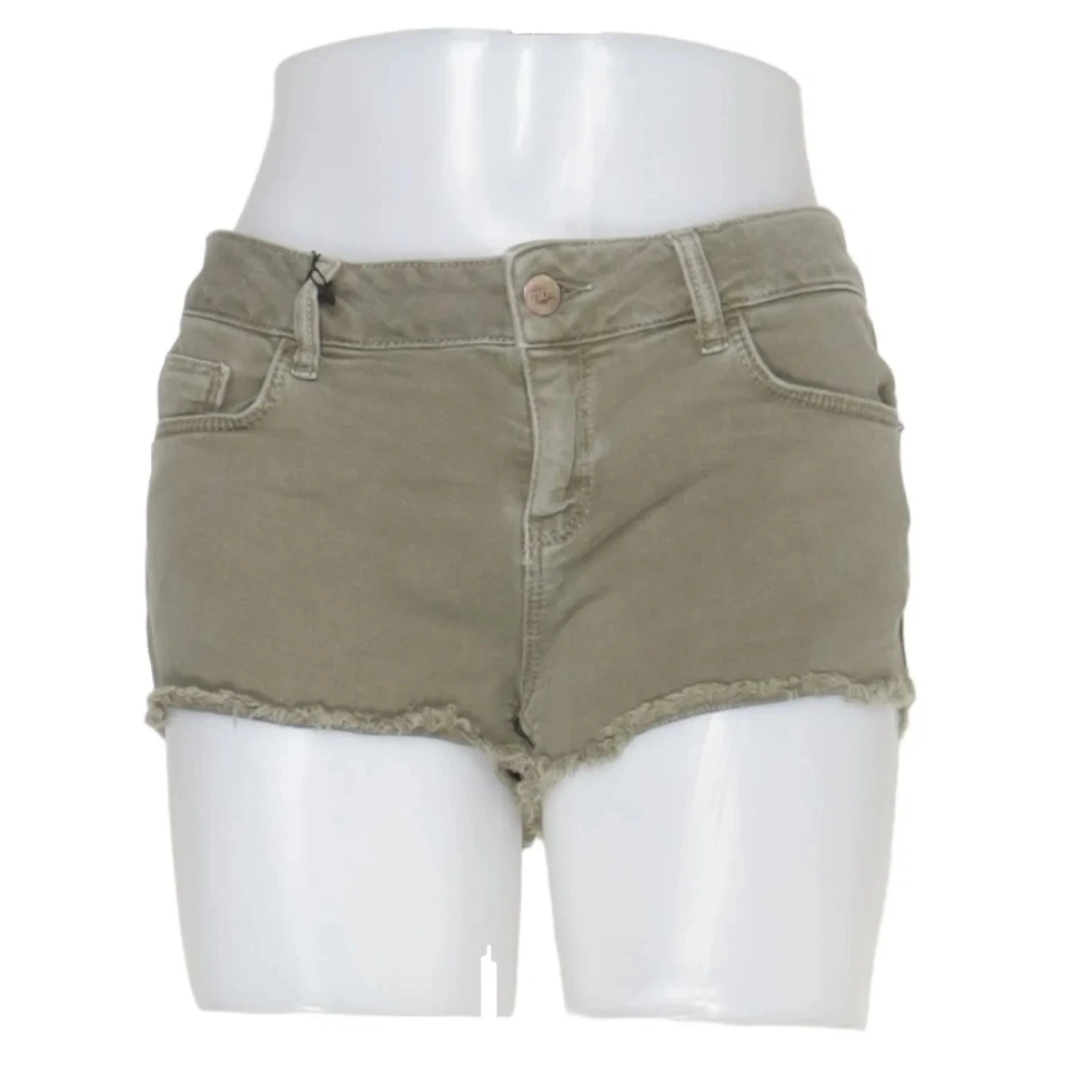 Topshop Moto, Jeans Shorts, Größe: 38, model: moto, Grün #cGa - Bild 1 von 4