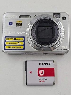 Sony Cyber-shot DSC-W170 10.1 MP Digital Camera Silver - Working