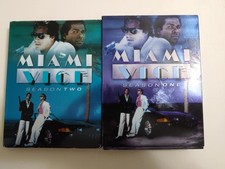 Miami Vice Original TV Series Seasons 1 2 Set DVD Don Johnson Tested Working