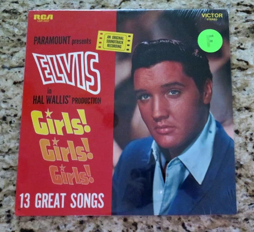 Elvis Presley Girls! Girls! Girls! LSP-2621 RE Original Movie Soundtrack SEALED!