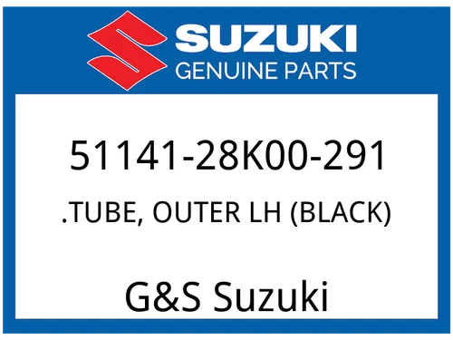 .TUBE, OUTER LH (BLACK)