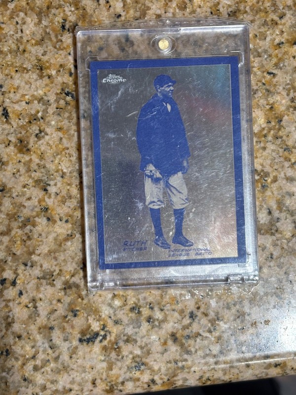 Babe Ruth 2019 Topps Factory Set Bonus: Chrome Greatest Card Reprints #TGCR-9
