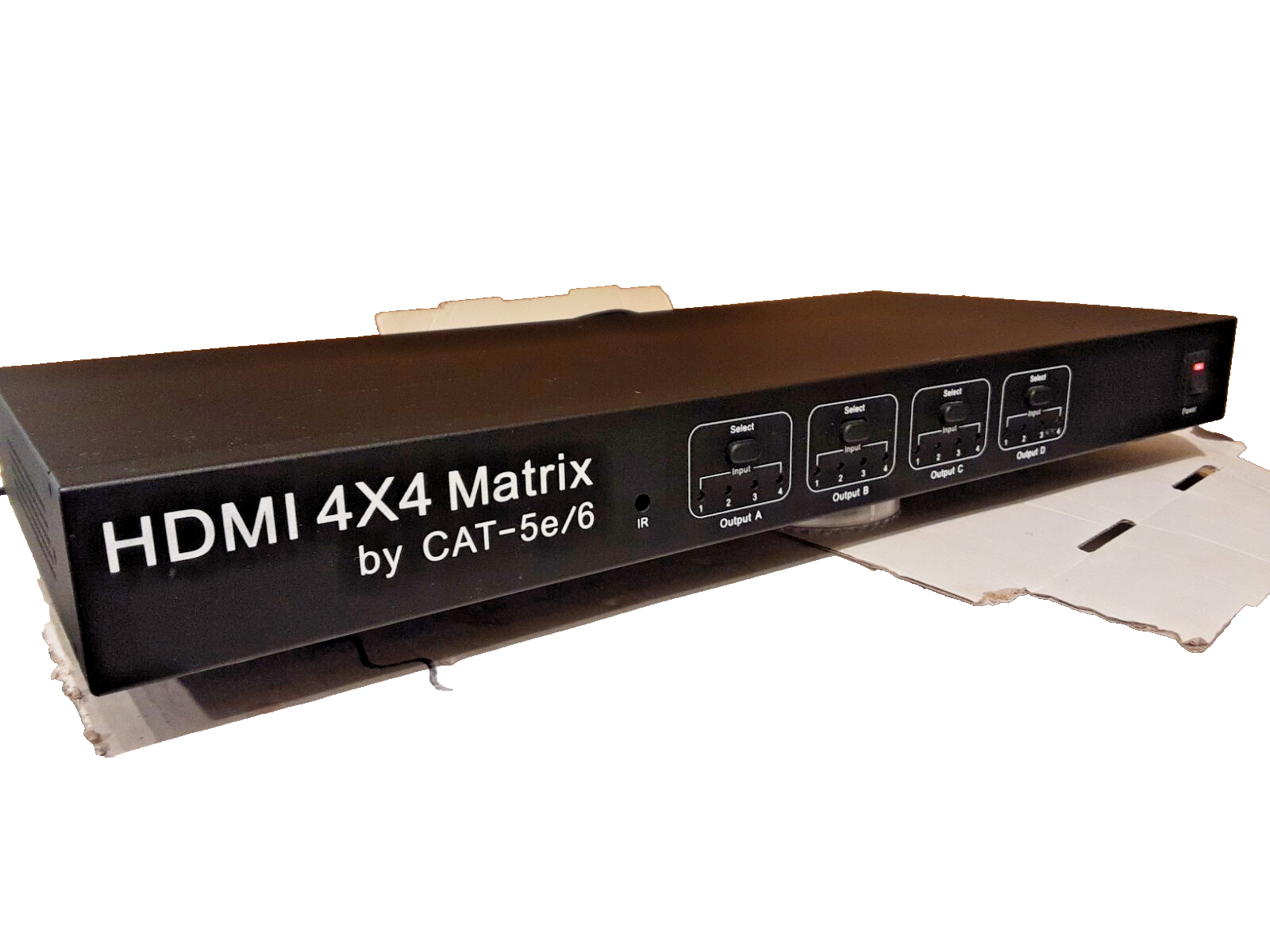 Matrix HDMI 4 IN 4 OUT Cat 5E/6 Full HD 1080p 3D + PSU ONLY