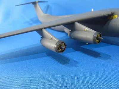1/144 Metallic Details C-141 Starlifter Engines for Roden Kit #MDR14414