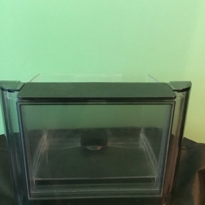 OEM GE Profile Opal 2.0 Nugget Ice Maker Ice Bin - Clear Black Transparent