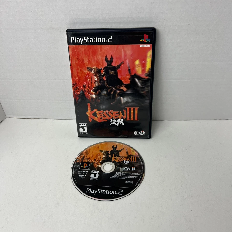 Kessen III 3 PlayStation 2 PS2 Video Game Strategy Action No Manual - Image 4 of 4
