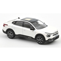 Citroen é-C4 X 2023 Pearl White 1:43 Norev Auto Stradali -D- Neues Modell