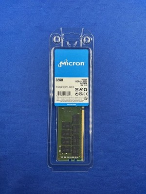 MTA36ASF4G72PZ-3G2R1 MICRON 32GB (1X32GB) 2RX4 PC4-3200AA SERVER MEMORY