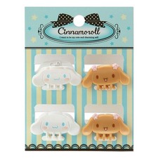 Cinnamoroll mini hair clip 2 x 2.5 x 2 cm 4 pieces 178446
