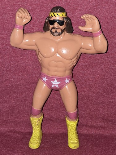 Vintage WWF Titan Sports LJN Wrestler Macho Man Ra...