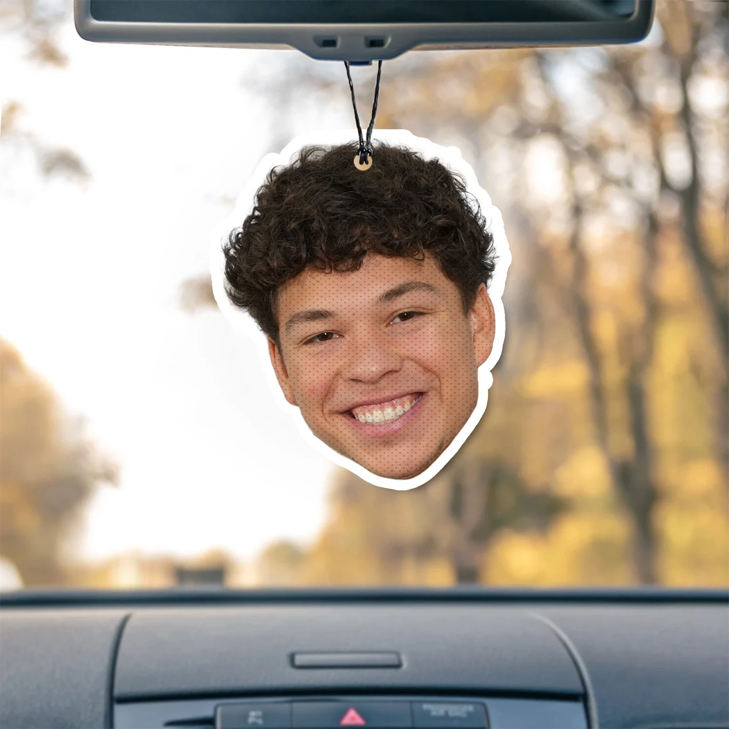 Ben Shelton Unscented Hanging Car Air Freshener Freshie