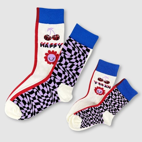 Happy Socks children's socks mid tube socks men and women wear lovely wholesale - Picture 14 of 120
