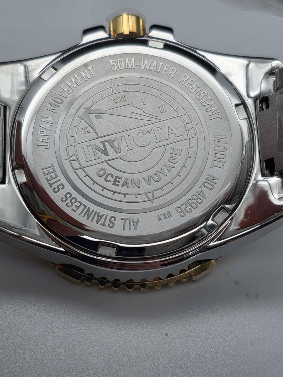 Invicta Ocean Voyage Ladies Womens Watch 37mm Gold New  display picture 2