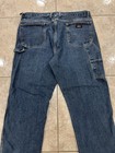 Men's 40X30 Dickies Relaxed Fit Denim Carpenter Work Blue Jeans Pants ED1993THK — photo 3