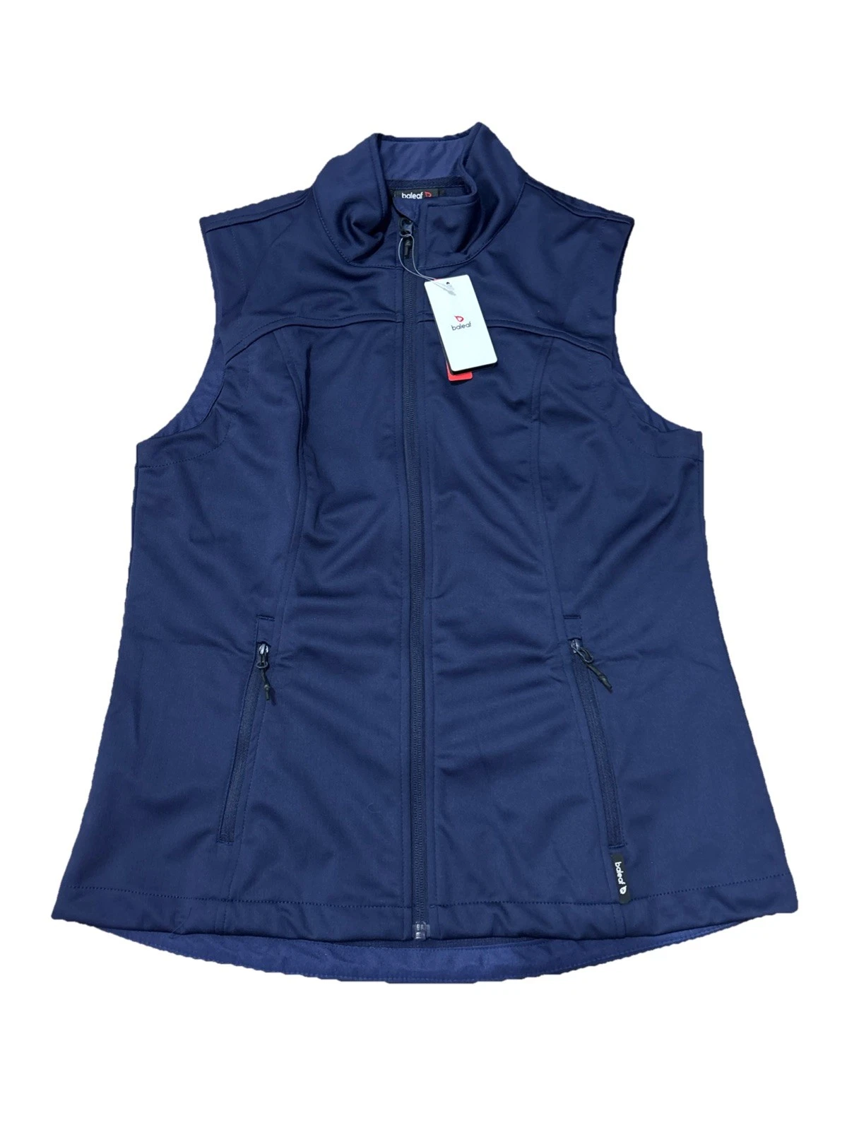 Baleaf Lightweight Women’s Size Medium Sleeveless Vest Water Resistant Navy -NEW