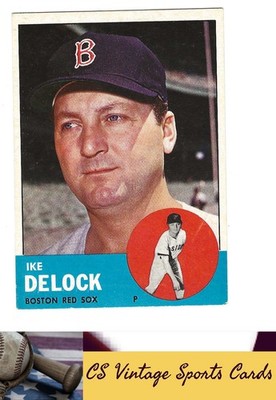 1963 Topps #136 Ike Delock